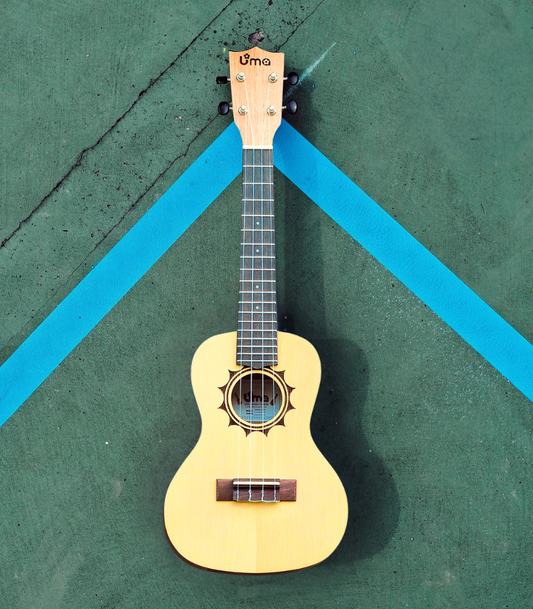 Student Bundle! UK-02 Carving Ukulele Bundle