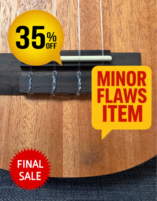 Minor Flaws - UK-03CP Pineapple Mahogany Ukulele