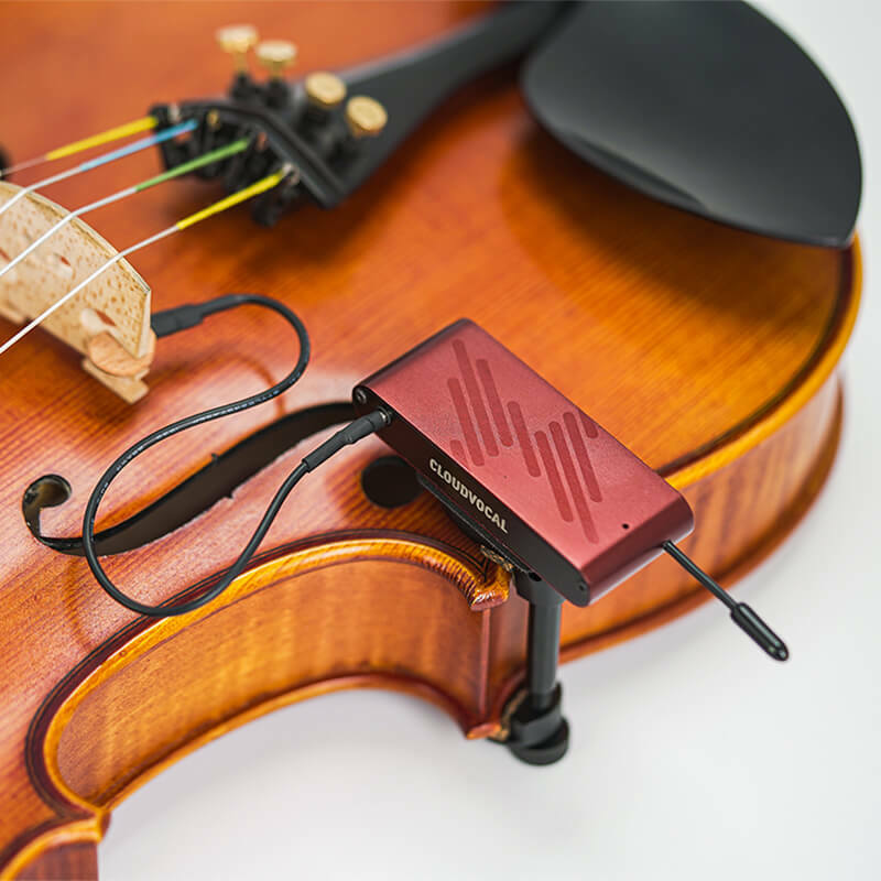 iSolo VF-10 Wireless Violin & Fiddle Microphone System with KNA Piezo Pickup
