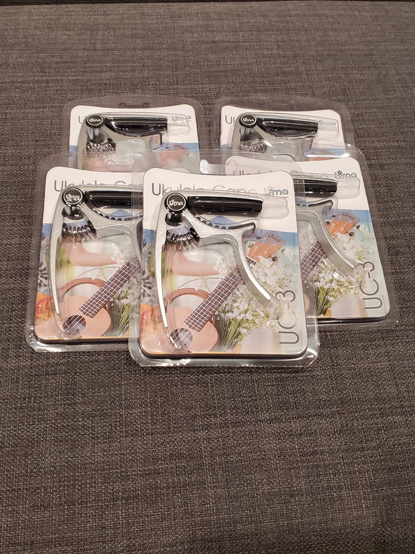 Ukulele Capo - Aluminum Alloy Trigger Style