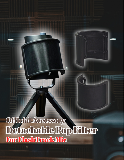 Detachable Pop Filter (for FlashTrack - US Version)
