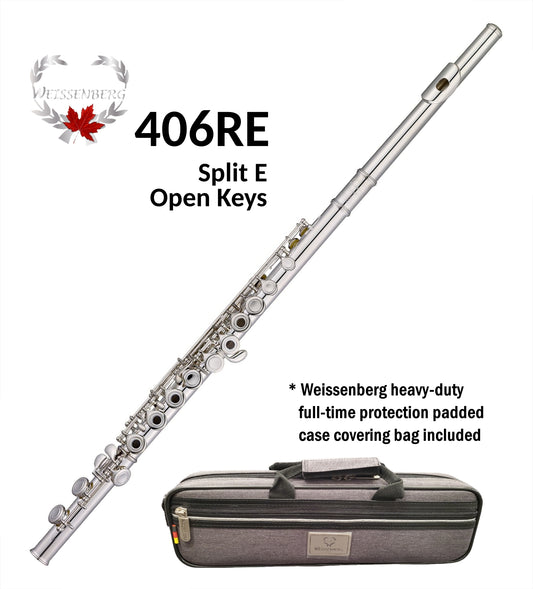 406RE Flute - Split E / Open Keys