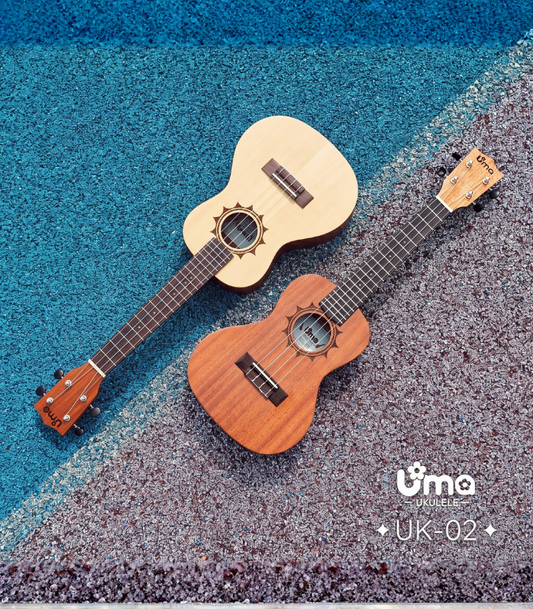 UK-02 Carving Ukulele