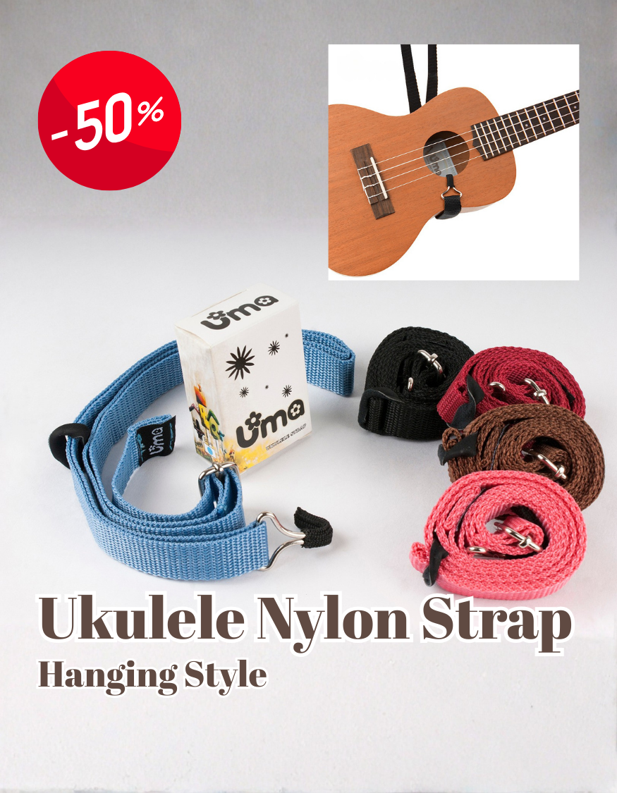 Ukulele Universal Nylon Hanging Style Strap