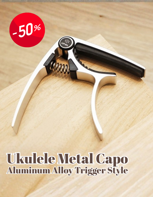 Ukulele Capo - Aluminum Alloy Trigger Style