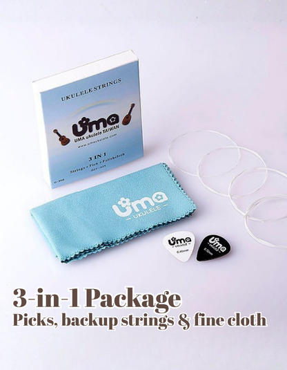 Ukulele Convenience 3-in-1 Pack
