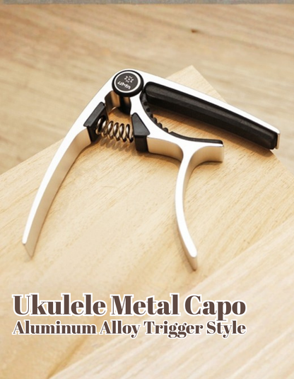 Ukulele Capo - Aluminum Alloy Trigger Style