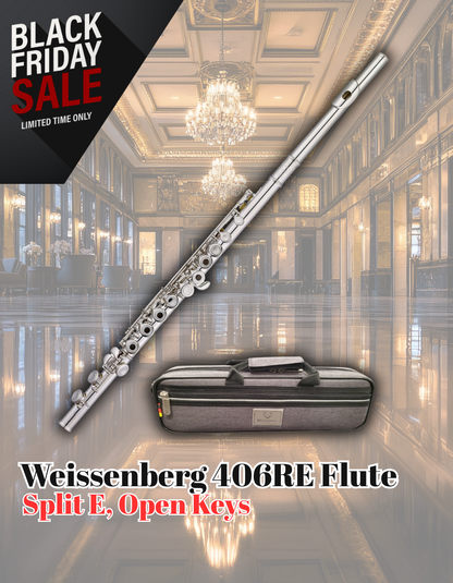 406RE Flute - Split E / Open Keys