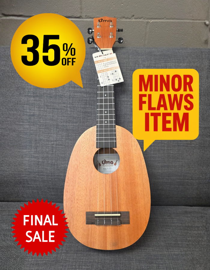 Minor Flaws - UK-03CP Pineapple Mahogany Ukulele