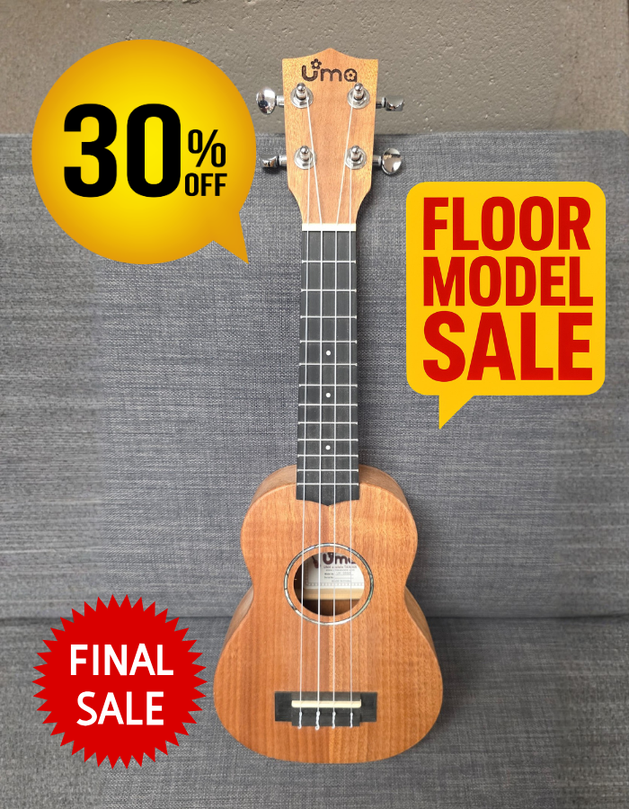Floor Model - UK-05SS Solid Mahogany Top Ukulele