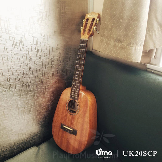 UK-20 All Solid Mahogany Pineapple Ukulele
